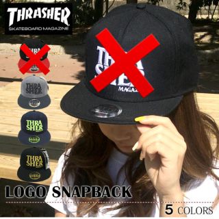 スラッシャー(THRASHER)のTHRASHER スラッシャー　キャップ　新品 未使用(キャップ)