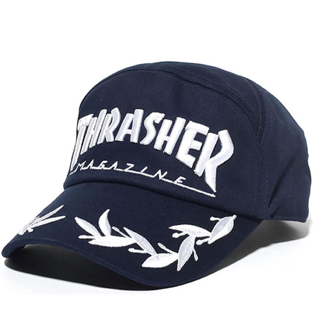 THRASHER - THRASHER スラッシャー キャップ ネイビー 新品 未使用の通販 by N's skate shop プロフ必読