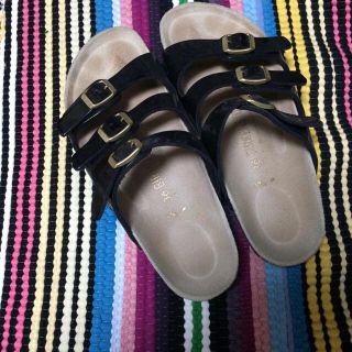 ビルケンシュトック(BIRKENSTOCK)のビルケンシュトックエナメルサンダル(サンダル)