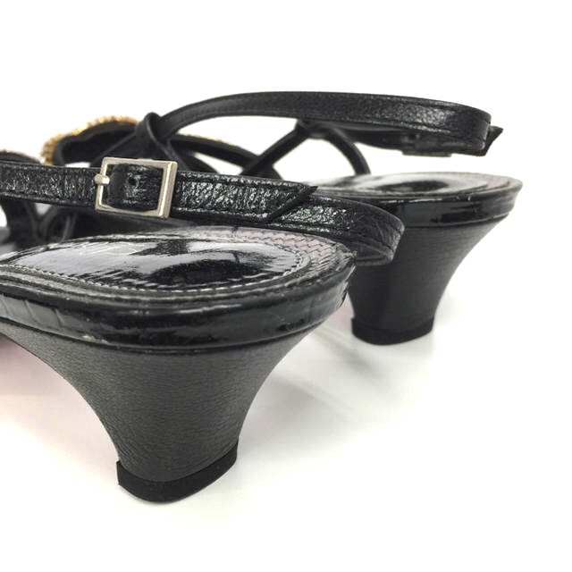 DIANA(ダイアナ)のSALE‼️高級 ヤギ革 サンダル パンプス ヒール スワロフスキー クリスタル レディースの靴/シューズ(サンダル)の商品写真