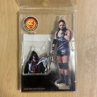 新日本プロレス　EVIL選手フィギュアシートキーホルダー(格闘技/プロレス)