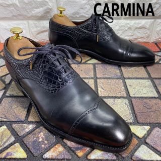 ヤンコ(YANKO)の◎良品　CARMINA カルミナ　リアルクロコ　ビジネスシューズ　革靴(ドレス/ビジネス)