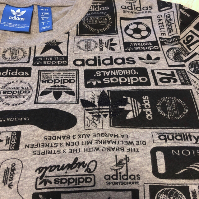 adidas(アディダス)のadidas  半袖Ｔシャツ メンズXS   グレー　　アディダス  メンズのトップス(Tシャツ/カットソー(半袖/袖なし))の商品写真