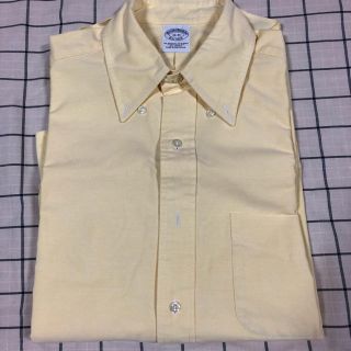 ブルックスブラザース(Brooks Brothers)のブルックスブラザーズ　長袖カッター　黄色　used 値下げ(シャツ)