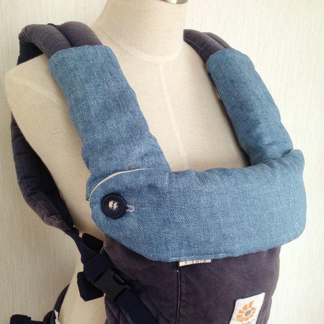 即購入ok エルゴアダプト オムニ360 ふわとろよだれパッド デニム柄の通販 By P Ship S Shop ラクマ