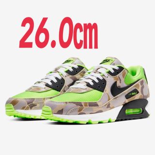 ナイキ(NIKE)の送料込み NIKE AIR MAX 90 SP グリーンカモ 26.0㎝(スニーカー)