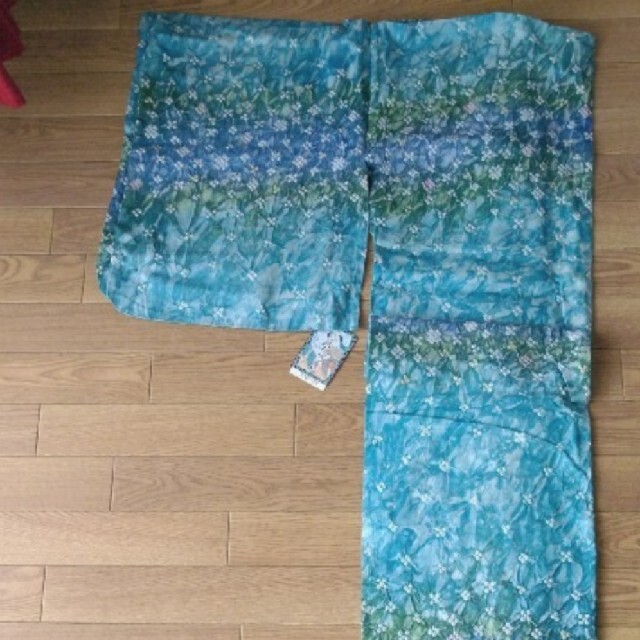 有松絞り浴衣新品値下げしました レディースの水着/浴衣(浴衣)の商品写真