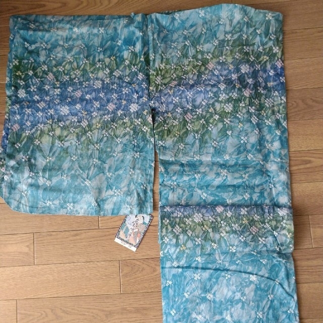 有松絞り浴衣新品値下げしました レディースの水着/浴衣(浴衣)の商品写真