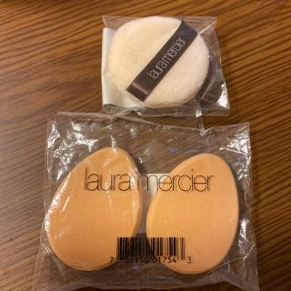 ローラメルシエ(laura mercier)のローラメルシエ ミニヴェロアパフ1P スポンジ2P(パフ・スポンジ)