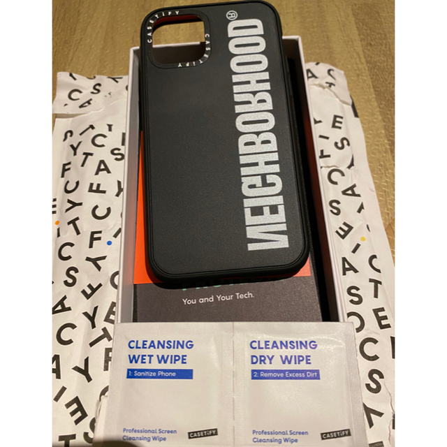 Casetify neighborhood IPhone 11 blackiPhoneケース