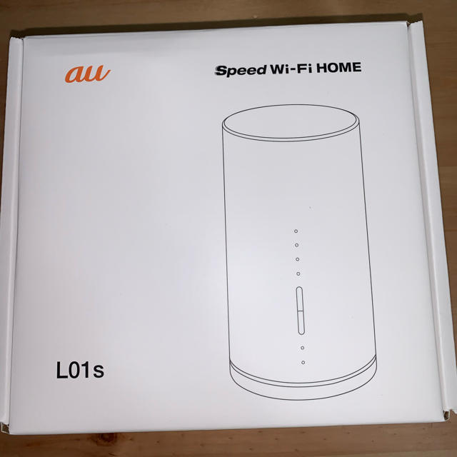 au(エーユー)のspeed Wi-Fi HOME LO1s スマホ/家電/カメラのスマートフォン/携帯電話(その他)の商品写真