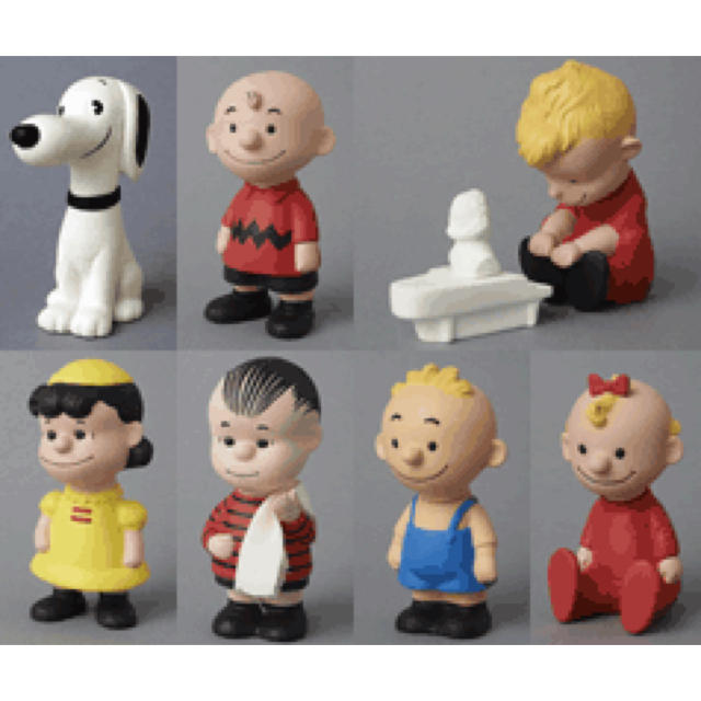 PEANUTS - スヌーピー ミュージアム 限定 レア フィギュア 7体セット snoopyの通販 by プロフ必ず読んでください