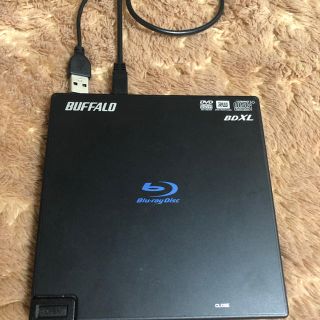 バッファロー(Buffalo)のバッファロー ポータブルBlu-rayドライブ　ブルーレイ(ブルーレイレコーダー)