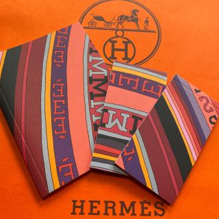 エルメス(Hermes)の新品エルメスノート3冊セット(ノート/メモ帳/ふせん)