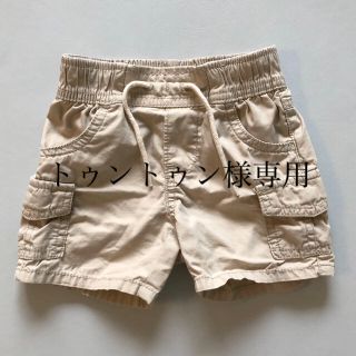 ベビーギャップ(babyGAP)のbabyGAP 男の子 ベージュ ショートパンツ 6-12m 70(パンツ)