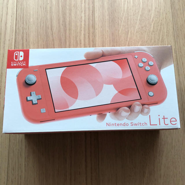 Nintendo Switch LITE コーラル(ピンク) 納品書付き