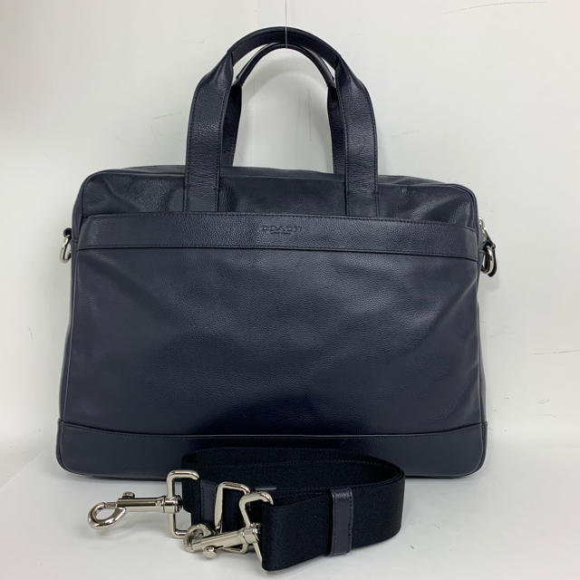 美品☆コーチ メンズ COACH レザー 2Way ビジネスバッグ 特別セーフ