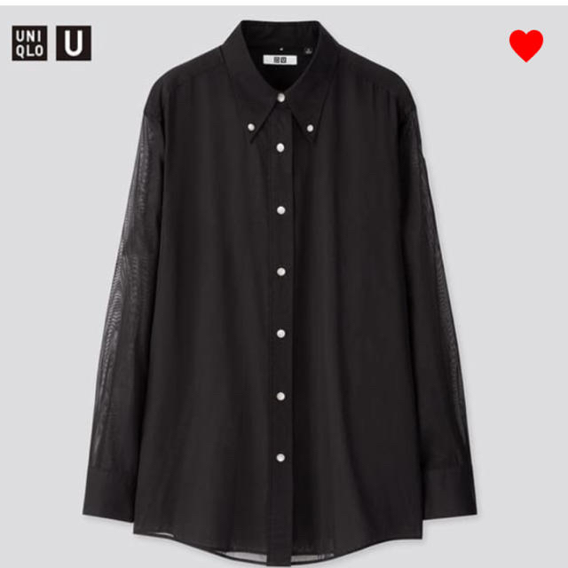 UNIQLO(ユニクロ)のユニクロ　U ボタンダウンシャツ　ユニクロユー レディースのトップス(シャツ/ブラウス(長袖/七分))の商品写真