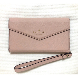 ケイトスペードニューヨーク(kate spade new york)の【ゆっきー様専用】kate spade 手帳型 iPhoneケース(iPhoneケース)