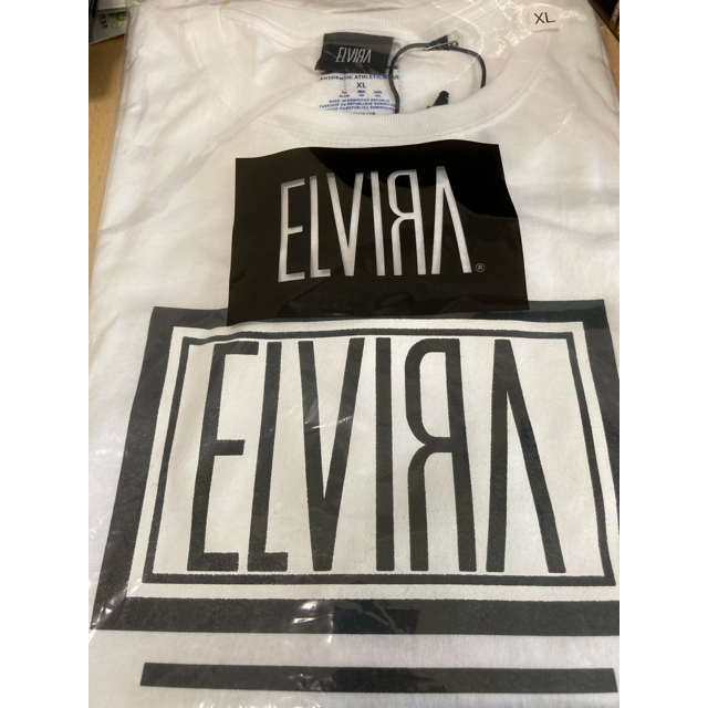 ELVIRA エルビラ Tシャツ 白 BOXロゴ XLサイズの通販 by ...