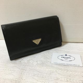 プラダ(PRADA)のプラダ　長財布　リカラー品　良品(財布)