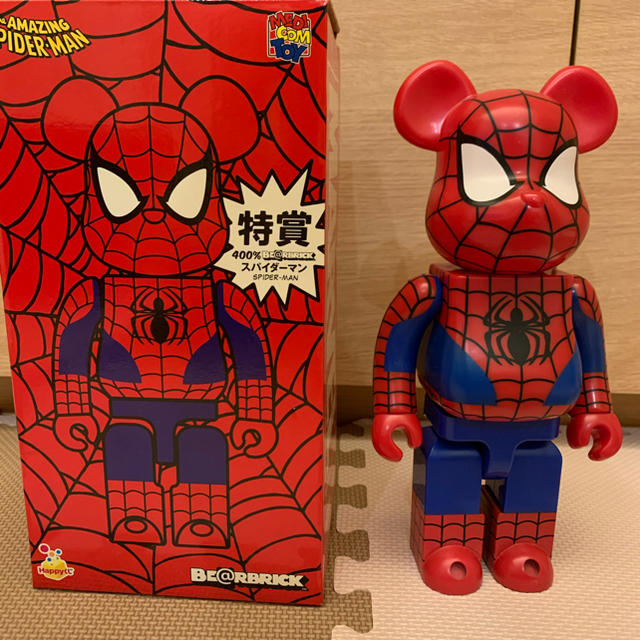 通販爆買い MARVEL - BE@RBRICK スパイダーマン UPGRADED SUIT100%&400