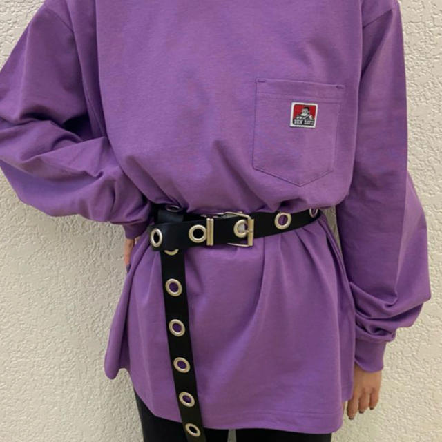 WEGO(ウィゴー)の紫カットソー レディースのトップス(カットソー(長袖/七分))の商品写真