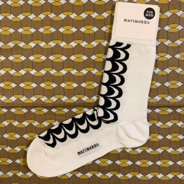 marimekko(マリメッコ)のmarimekko マリメッコ　メンズソックス Kaivo26,5-27,5cm メンズのレッグウェア(ソックス)の商品写真