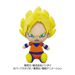 ドラゴンボール(ドラゴンボール)のChibi ぬいぐるみ スーパーサイヤ人 孫悟空 ドラゴンボール(ぬいぐるみ)