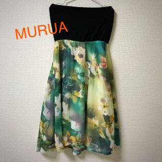 ムルーア(MURUA)のワンピース MURUA FREEサイズ(ミニワンピース)