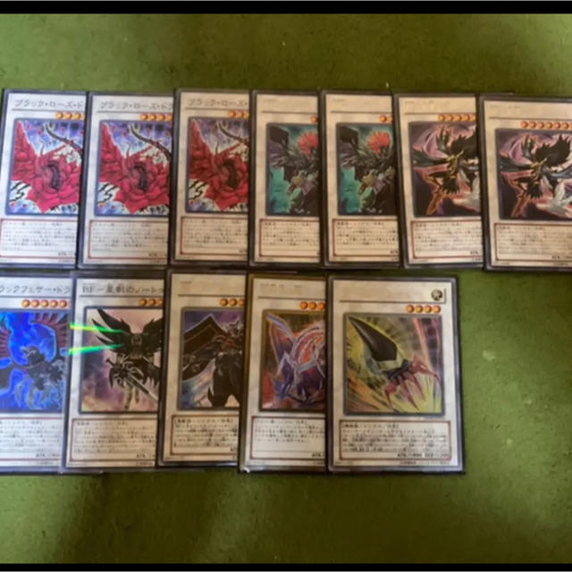 遊戯王(ユウギオウ)の遊戯王　本格構成！ブラックフェザー　BFデッキ　スリーブ　EX付き エンタメ/ホビーのトレーディングカード(Box/デッキ/パック)の商品写真