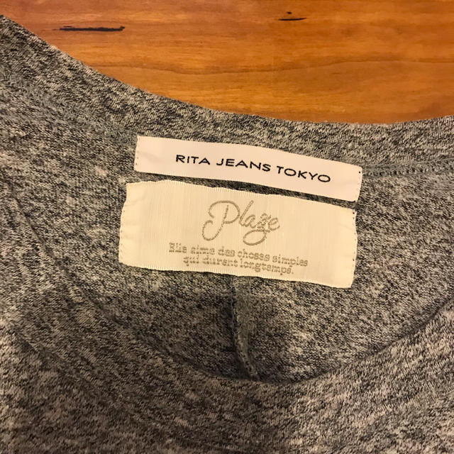Plage(プラージュ)のplage RITA JEANS TOKYO コラボTシャツ レディースのトップス(Tシャツ(半袖/袖なし))の商品写真