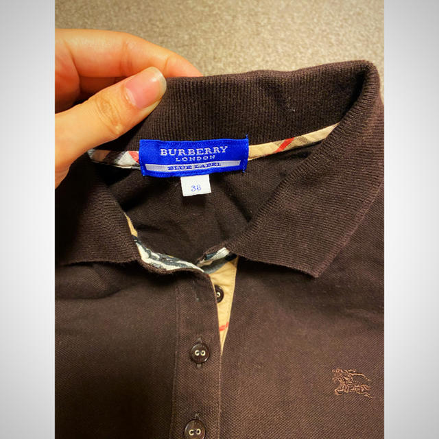 BURBERRY BLUE LABEL(バーバリーブルーレーベル)のBURBERRY ポロシャツ レディースのトップス(ポロシャツ)の商品写真