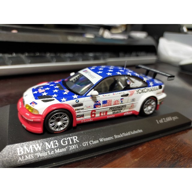 1/43 PMA  BMW M3 GTR（E46）ALMS  2001 #6