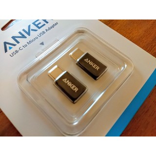 新品 正規品 ANKER USB-C to Micro USB アダプター(その他)