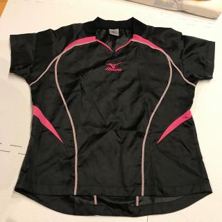 ミズノ(MIZUNO)のミズノ　スポーツウェア　半袖　ピンク　ナイロン　シャカシャカ(ウェア)