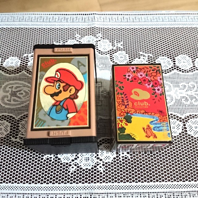 マリオ 花札 (黒?) 中 未開封 クラブニンテンドー ポイント 交換景品 | フリマアプリ ラクマ
