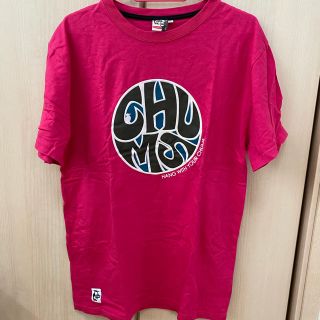 チャムス(CHUMS)のチャムス　CHUMS Tシャツ　メンズ　XL ピンク(Tシャツ/カットソー(半袖/袖なし))