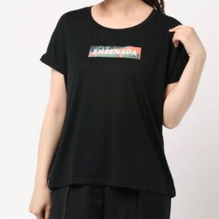 セブンデイズサンデイ(SEVENDAYS=SUNDAY)のセブンデイズサンデイ ボックスロゴTシャツ 黒 L(Tシャツ(半袖/袖なし))