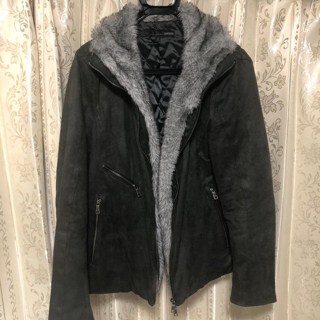 シュリセルの冬用ライダースＬサイズ メンズのジャケット/アウター(ライダースジャケット)の商品写真