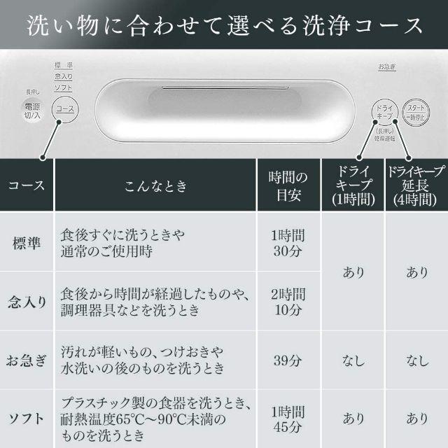 アイリスオーヤマ(アイリスオーヤマ)の【新品：未使用品】食器洗い乾燥機：アイリスオーヤマ_ISHT-5000-W スマホ/家電/カメラの生活家電(食器洗い機/乾燥機)の商品写真