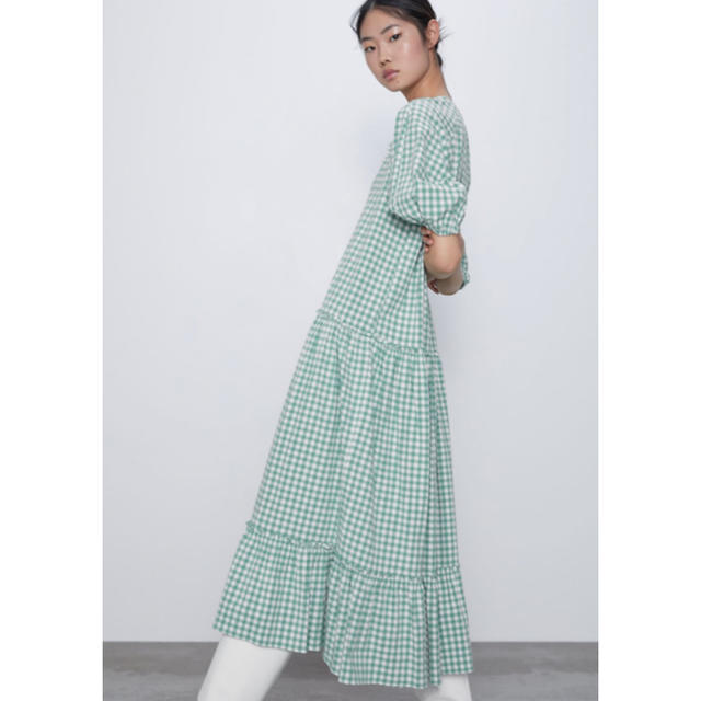 ZARA - zara ギンガムチェック柄ワンピースの通販 by mmm_12|ザラなら ZARA - zara ギンガムチェック柄ワンピースの通販 by mmm_12|ザラなら