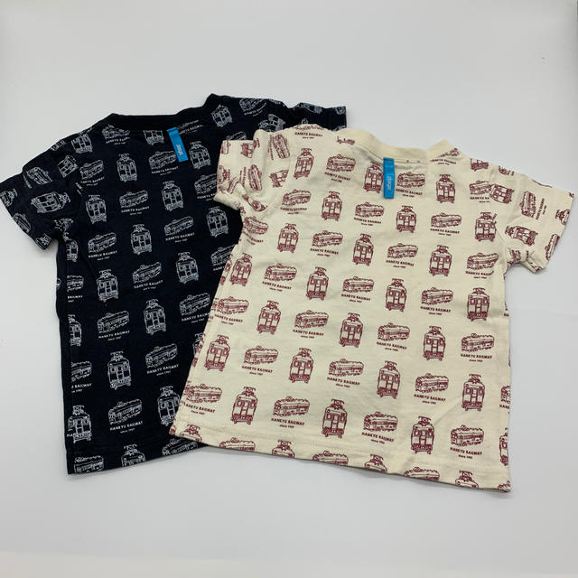 Branshes(ブランシェス)の阪急電車 Tシャツ 90cm キッズ/ベビー/マタニティのキッズ服男の子用(90cm~)(Tシャツ/カットソー)の商品写真