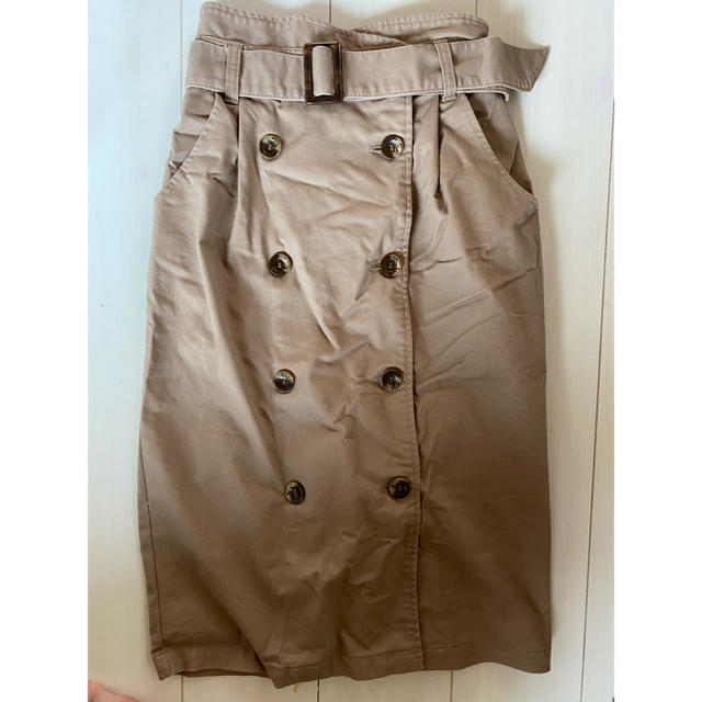 HONEYS(ハニーズ)のトレンチタイトスカート レディースのスカート(ひざ丈スカート)の商品写真