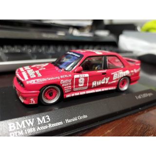 ピーエムエー(PMA)の1/43 ミニチャンプス BMW M3 （E30）DTM  1988 #9(ミニカー)