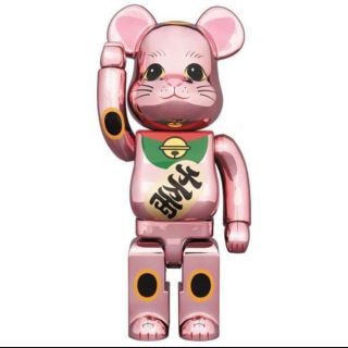 5体セット 新品未開封 BE@RBRICK 招き猫 桃金メッキ 400％(その他)