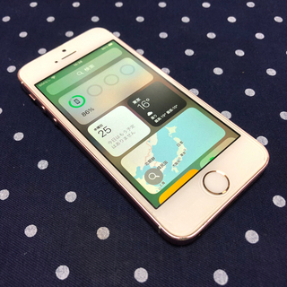 アイフォーン(iPhone)のiPhone SE(初代)32GB/iOS14対応/ローズゴールド/ソフトバンク(スマートフォン本体)