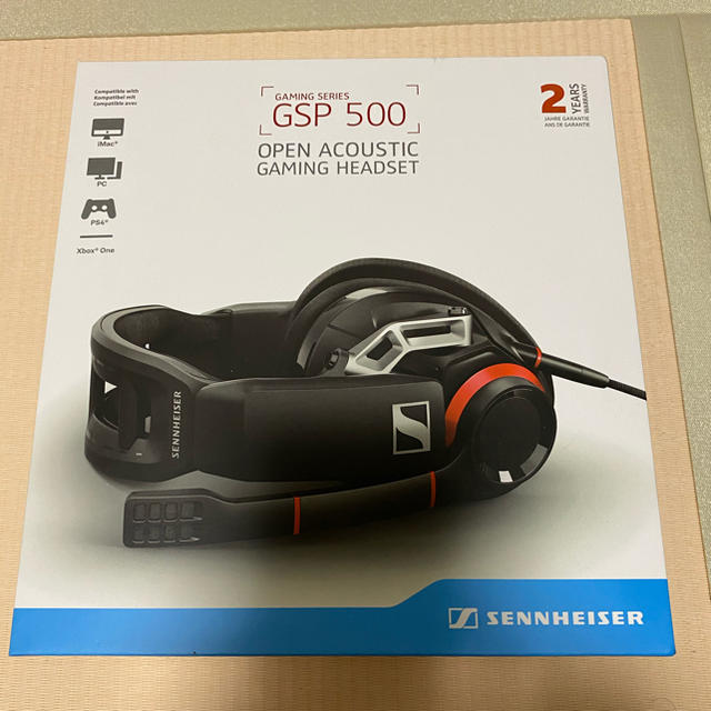 SENNHEISER(ゼンハイザー)のsennheiser GSP500 gaming headset スマホ/家電/カメラのオーディオ機器(ヘッドフォン/イヤフォン)の商品写真