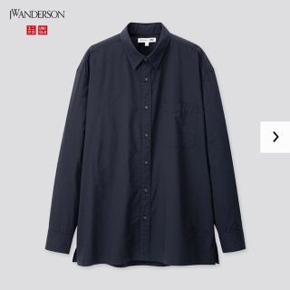 ユニクロ(UNIQLO)のUNIQLO ユニクロ　JWアンダーソン　ネイビー　XL 美品(シャツ)