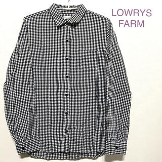 ローリーズファーム(LOWRYS FARM)のギンガムチェックシャツ LOWRYS FARM(シャツ/ブラウス(長袖/七分))